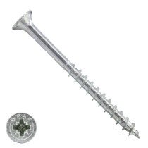 Spax Spanplattenschrauben 5x80mm Teilgewinde verzinkt Senkkopf POZI 100 Stück