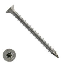 Spax Spanplattenschrauben 6x80mm Edelstahl A2 Senkkopf TORX 100 Stück