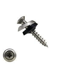 Spenglerschrauben 4,5x25mm Edelstahl A2 Liseko POZI-2 200 Stück