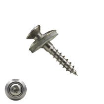 Spenglerschrauben 4,5x25mm Edelstahl A2 Liseko TORX-20 200 Stück