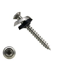 Spenglerschrauben 4,5x35mm Edelstahl A2 Liseko POZI-2 200 Stück
