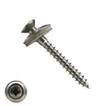 Spenglerschrauben 4,5x45mm Edelstahl A2 Liseko 2-teilig POZI-2 200 Stück
