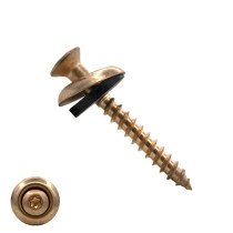 Spenglerschrauben 4,5x45mm Edelstahl A2 verkupfert Liseko TORX-20 200 Stück