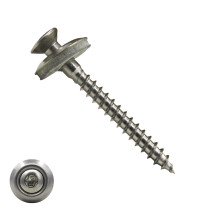 Spenglerschrauben 4,5x60mm Edelstahl A2 Liseko TORX-20 200 Stück