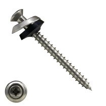 Spenglerschrauben 4,5x80mm Edelstahl A2 Liseko POZI-2 200 Stück