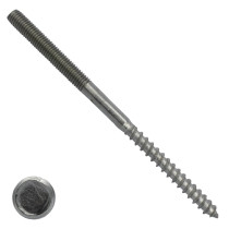 Stockschrauben M8x220mm Edelstahl A2 25 Stück
