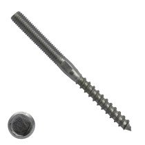 Stockschrauben M8x130mm Edelstahl A2 25 Stück