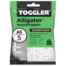 Toggler Alligator Dübel A5 20 Stück