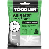 Toggler Alligator Dübel A5 6 Stück