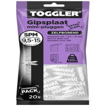 Toggler Gipsplattendübel SPM 20 Stück