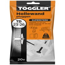 Toggler Hohlraumdübel TD 23-26mm 20 Stück