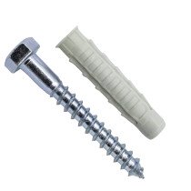 Universaldübel Gux 12 mit Schlüsselschrauben 8x80mm 4 Stück