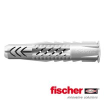 Universaldübel UX 10x60 R S mit Kragen und Schlüsselschrauben 8x80mm 4 Stück