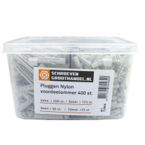 Vorteileimer nylon Dübel 400 Stück