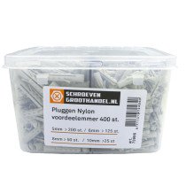 Vorteileimer nylon Dübel 400 Stück