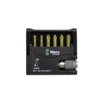 Wera bitset POZI Torsion mit Bithouder 7-teilig