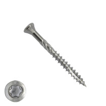Woodies Terrassenschrauben Edelstahl C1 / 410 TORX-25 5x40mm Fräskopf  200 Stück
