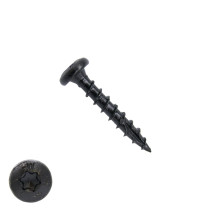 Woodies Zylinderkopfschrauben Blackline TORX-20 4x30mm 200 Stück 