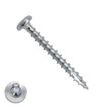 Woodies Zylinderkopfschrauben verzinkt TORX-20 4x50mm 200 Stück 