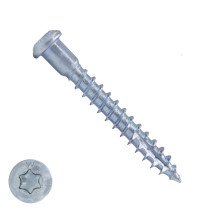 Woodies Ankerschrauben verzinkt TORX-20 cilinderkop 5x50/44mm Teilgewinde 200 Stück