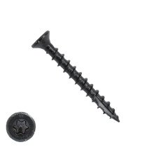 Woodies Beschlagschrauben Senkkopf kop Blackline Schwarz TORX-20 4,5x30mm 200 Stück