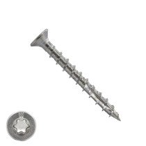 Woodies Beschlagschrauben Senkkopf kop Edelstahl A2 TORX-20 4,5x40mm 200 Stück