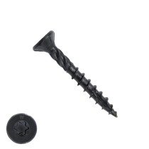 Woodies Holzbauschrauben Blackline Shield TORX-25 Senkkopf 5x40/24mm 200 Stück