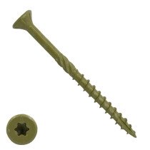 Woodies Holzbauschrauben Senkkopf Shield TORX-20 4x70/40mm Teilgewinde 200 Stück