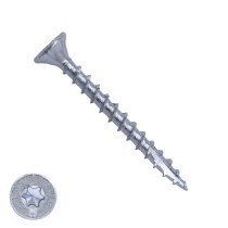 Woodies Holzbauschrauben verzinkt TORX-20 Senkkopf 4x60mm 200 Stück