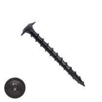 Woodies Tellerkopf Holzbauschrauben Blackline Shield TORX-40 8x40mm 50 Stück