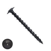 Woodies Tellerkopf Holzbauschrauben Blackline Shield TORX-40 8x60mm 50 Stück