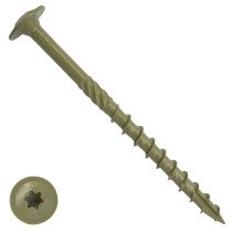 Woodies Tellerkopf Holzbauschrauben Shield TORX-40 8x100/60mm Teilgewinde 50 Stück