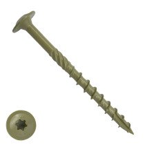 Woodies Tellerkopf Holzbauschrauben Shield TORX-40 8x80/50mm Teilgewinde 50 Stück
