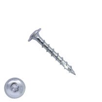 Woodies Tellerkopf Holzbauschrauben TORX-30 verzinkt 6x30mm 100 Stück