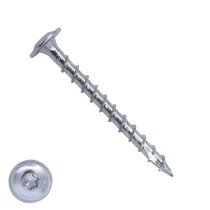 Woodies Tellerkopf Holzbauschrauben TORX-40 verzinkt 8x50mm 50 Stück