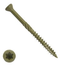 Woodies Terrassenschrauben Shield TORX-25 5x80mm Fräskopf  200 Stück