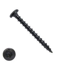 Woodies Zylinderkopfschrauben Blackline TORX-25 5x50mm 200 Stück 