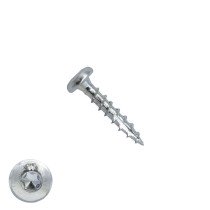 Woodies Zylinderkopfschrauben verzinkt TORX-20 4x20mm 200 Stück 