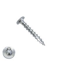 Woodies Zylinderkopfschrauben verzinkt TORX-20 4x25mm 200 Stück 