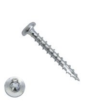 Woodies Zylinderkopfschrauben verzinkt TORX-20 4x40mm 200 Stück 