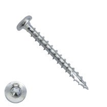 Woodies Zylinderkopfschrauben verzinkt TORX-20 4x50mm 200 Stück 