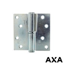 Türband scharnier 89x89mm links Stahl AXA