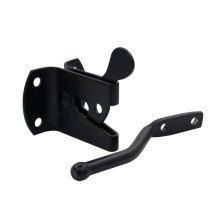 Zaunschliessung autom. 60 x 45mm Schwarz verzinkt 1 Stück