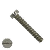 Zylinderschrauben mit Schlitz M10 x 50mm DIN84 Edelstahl A4  100 Stück