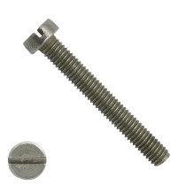 Zylinderschrauben mit Schlitz M4 x 70mm DIN84 Edelstahl A2  200 Stück
