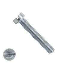 Zylinderschrauben mit Schlitz M5 x 40mm DIN84 verzinkt  200 Stück