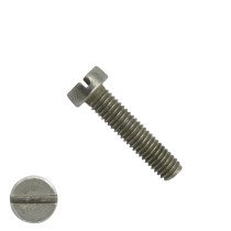 Zylinderschrauben mit Schlitz M8 x 25mm DIN84 Edelstahl A2  200 Stück
