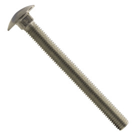 Schlossschrauben  M5 x 80 Edelstahl A2 Din603 50 Stück