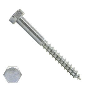 Schlüsselschrauben M8 verzinkt 8x60mm Din571 200 Stück